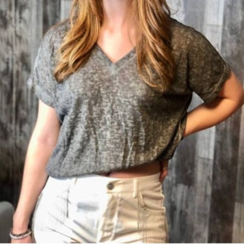 Suds in the Bucket Mineral Wash Tee Black NWT